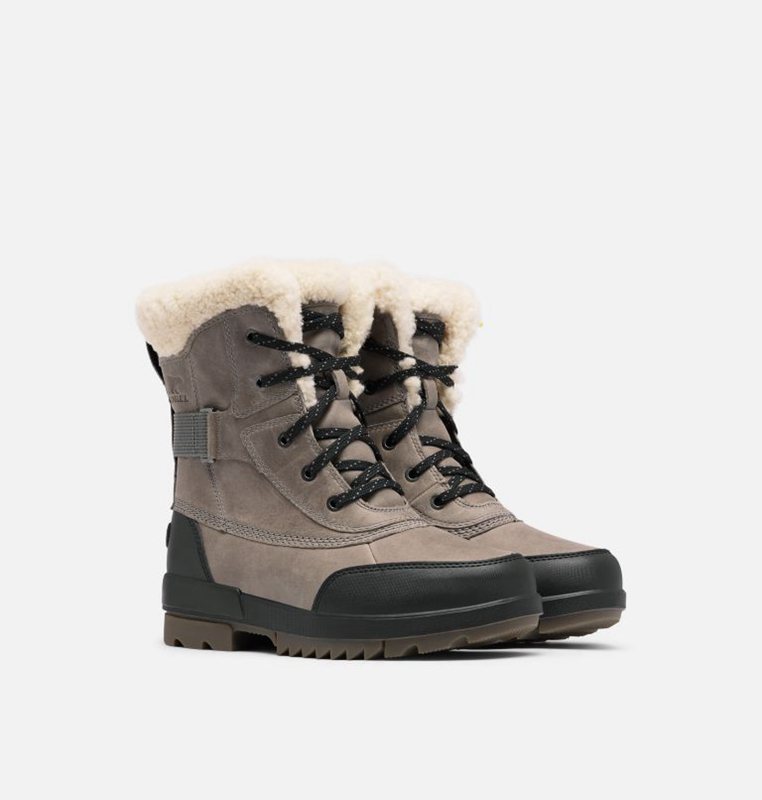 Sorel Tivoli™ IV Parc Mid - Womens Snow Boots Dark Grey - 132847YKR